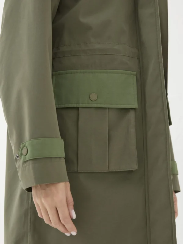 Mira Green Multiway Parka