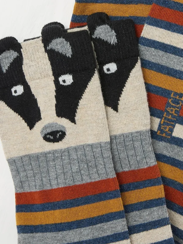 Multi Badger Socks