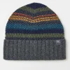 Multi Multi Stripe Bobble Hat