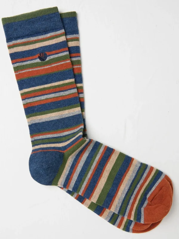 Multi Stripe Men's Socks 1 Pack