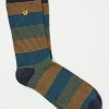 Multicolour Clive Stripe Socks