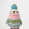 Multicolour Polly Penguin Felt Christmas Decoration