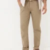 Natural Straight Cotton Linen Trousers