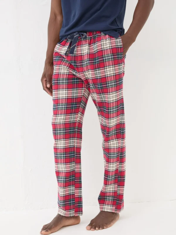 Navy Check Pyjamas Set