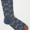 Navy Mens Off Roader Socks 1 Pack