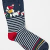 Navy Mens Ram Tower Socks 1 Pack