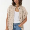 Neutral Livia Tank Cardigan