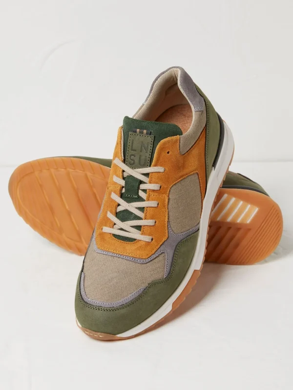 Oakes Green Leather Trainers