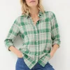 Olivia Black Waffle Check Shirt