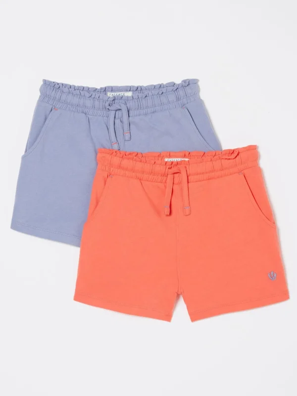 Orange/Blue Jersey Shorts 2 Pack