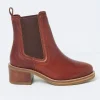 Orla Red Chelsea Boots