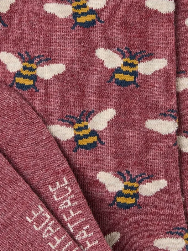 Pink Bee Women's Socks 1 Pack (size 4-7)