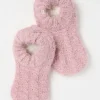 Pink Short Slipper Socks