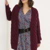 Plum Purple Ezzie Cardigan