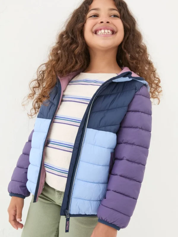 Poppy Purple Padded Jacket