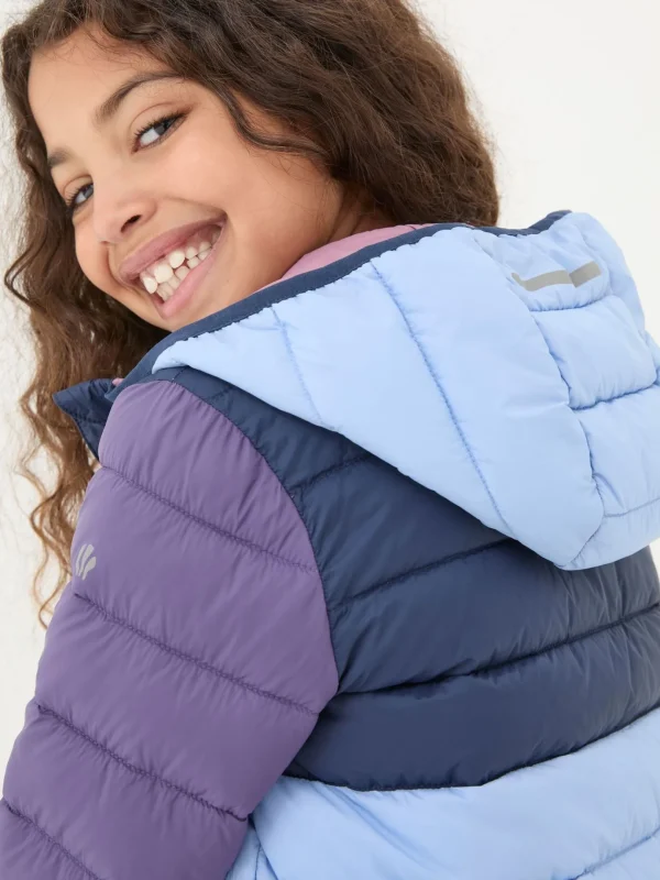 Poppy Purple Padded Jacket