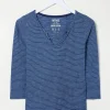 Porter Blue Stripe T-Shirt