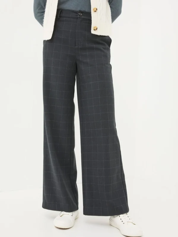 Presley Grey Herringbone Trousers