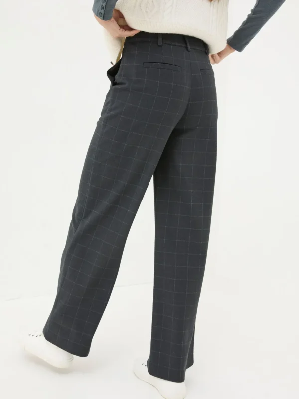 Presley Grey Herringbone Trousers