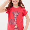 Red Creature Graphic T-Shirt