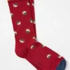 Red Pudding Socks