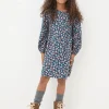 Rhea Blue Floral Dress