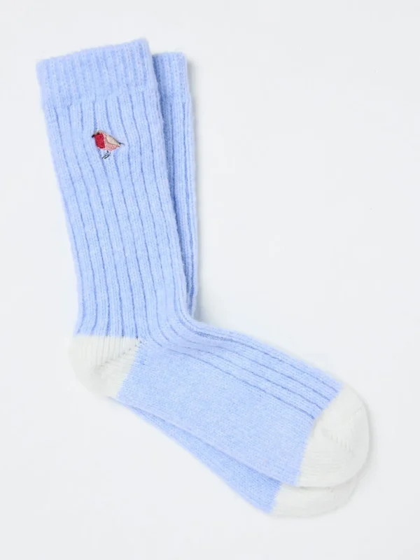 Robin Blue Robin Super Soft Socks