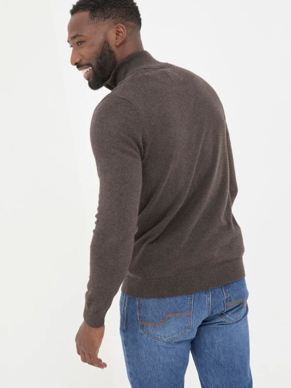 Rye Brown Half-Neck