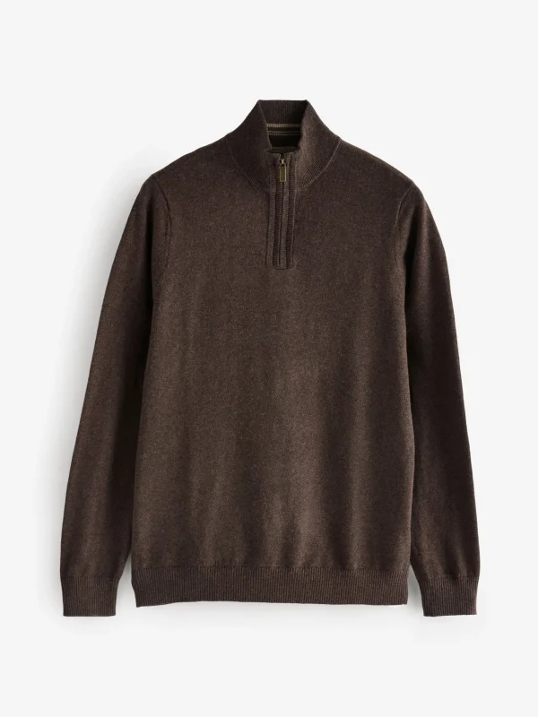 Rye Dark Brown Half-Neck