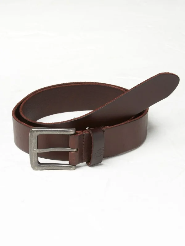 Tan Brown Italian Leather Belt