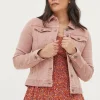 Tasha Pink Denim Jacket