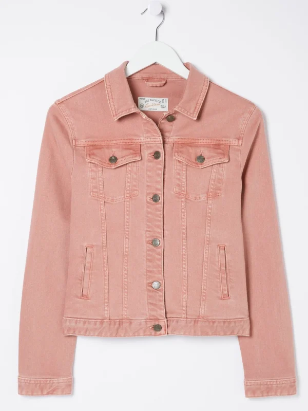 Tasha Pink Denim Jacket