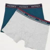 Teal Green Cotton Boxers 2 Pack