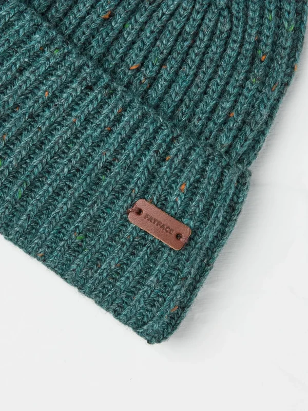 Teal Green Fisherman Beanie