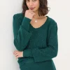 Teal Green Jasmine Jumper