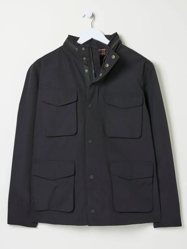 Truro Black Waterproof Jacket