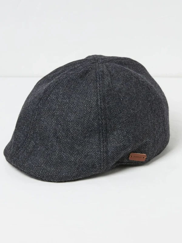 Tweed Grey Duckbill Hat