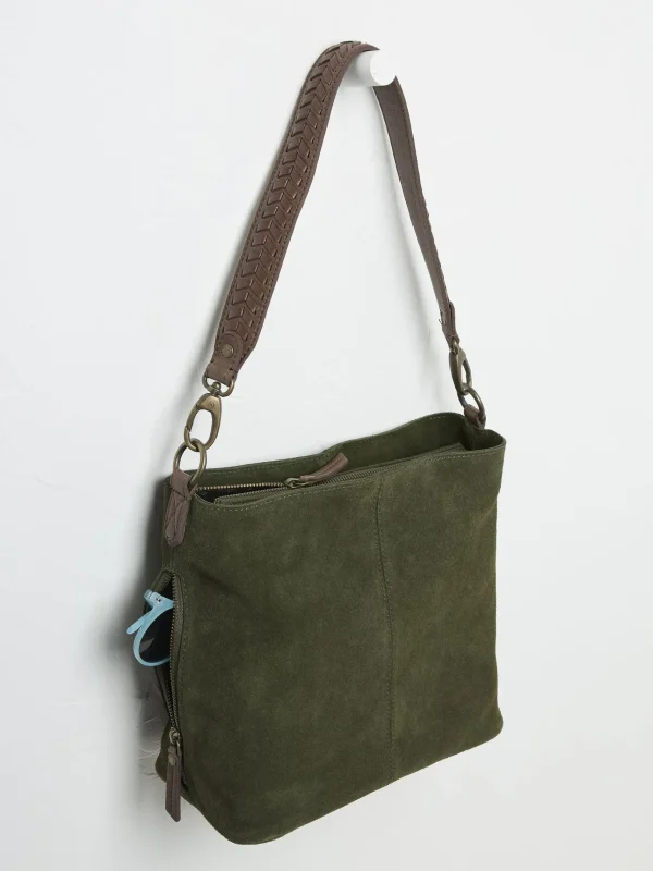 Valletta Green Shoulder Bag