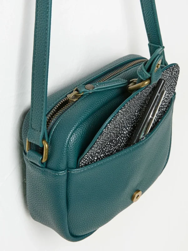 Vallie Green Crossbody Bag