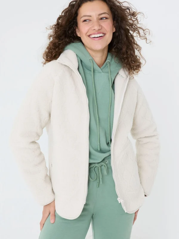 Violet Natural Fleece Jacket