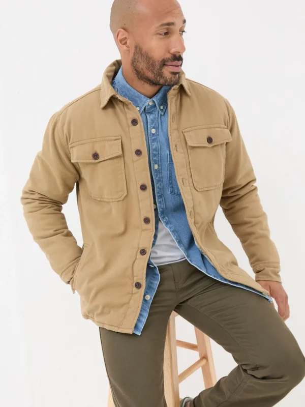 Walderton Beige Overshirt