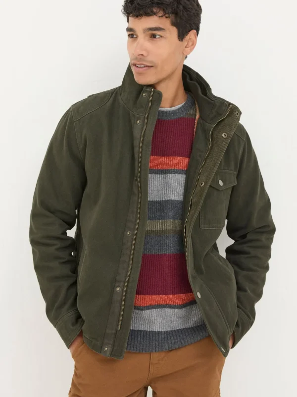 Wardley Green Canvas Jacket