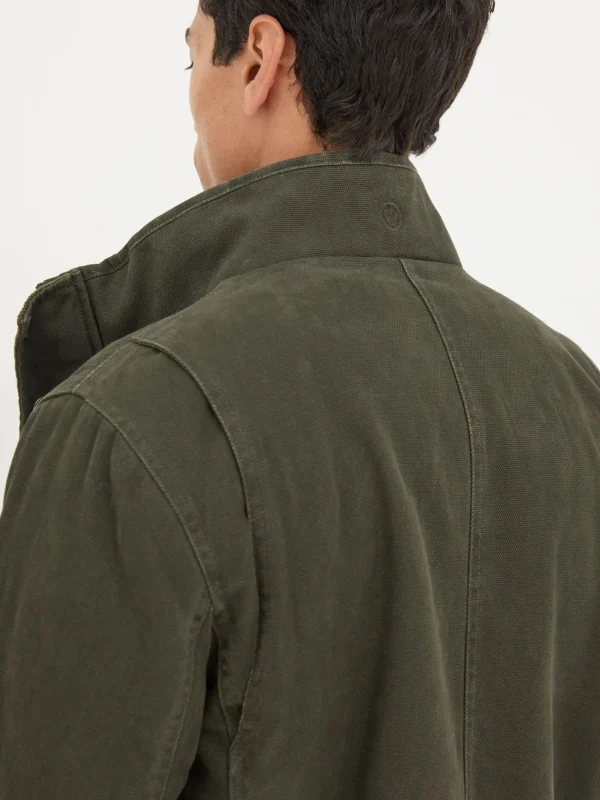 Wardley Green Canvas Jacket