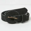 Western Black Buckle Belt