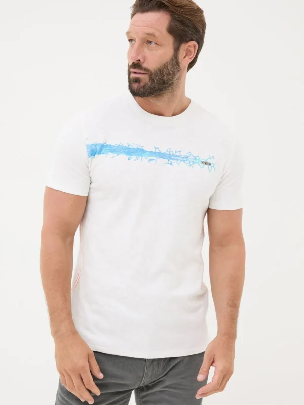 White Ice Breakers 100% Cotton T-Shirt