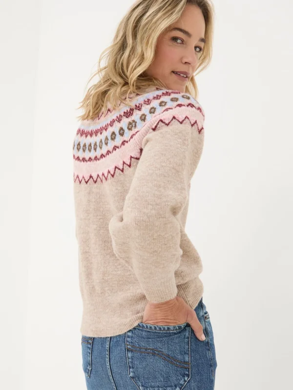 Wild Natural Fairisle Yoke Jumper