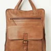 Windsor Brown Leather Rucksack