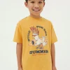 Yellow Built For Summer Jersey T-Shirt